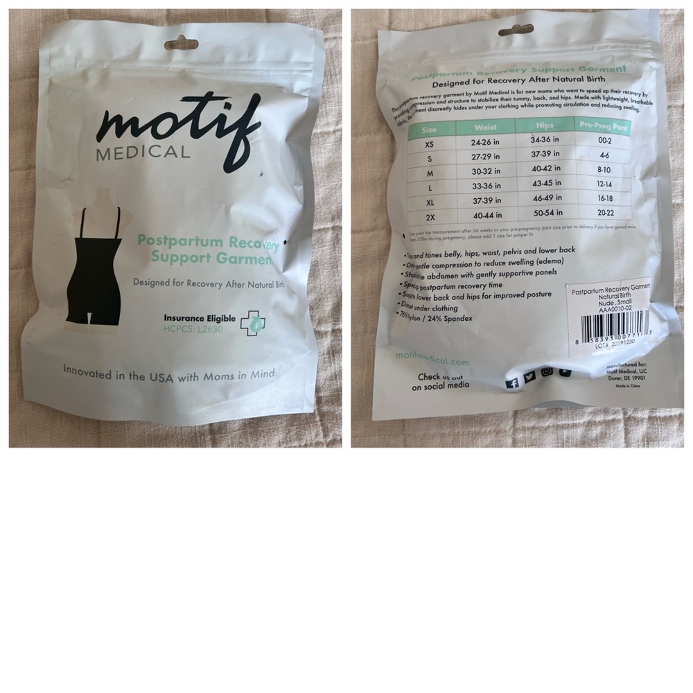 Postpartum Support garment